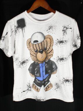 Fresh Laundry Hype Bear Short Sleeve T-Shirt - Size L